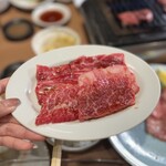 焼肉冷麺だいじゅ - カルビ(タレ) 1,100円