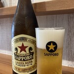 帯広熟成豚丼 北花亭 - 瓶ビール