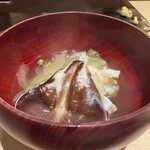 寿し処黒杉 心貫 - 【 はもしゃぶととり貝 】