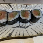 塩握りと漬けいくら 寿し長 栄 - 