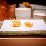 天白 - ①海老の頭