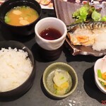 花満円 - 料理写真:さばの塩焼き定食　1188円(税込)