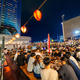 屋上ビアガーデン BBQ NICK MEAT_2