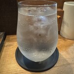 鳥重 - 泡盛　れんと　ソーダ割り