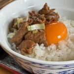 駅前食堂 - 料理写真:モツ煮定食（800円）