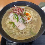 縁慈 - 鶏塩麺としらすいなり寿司