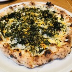 pizza marumo - シラスとカラスミ大根のピザ