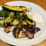 pizza marumo - 窯焼きのお野菜盛り合わせ