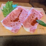 五味焼 - 三ツ星若狭牛焼しゃぶ　1200円