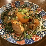 ネオ大衆居酒屋ロータス - ごまソースの鯛カルパッチョ