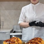 Haruka Murooka - 見た目はオムレツ？
      厚切りマンゴーのクレープ
      焦がしたブリュレ、この後しばらく冷蔵庫で冷やします♪