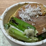 Haruka Murooka - スフレが崩れて見た目は良くありませんが、アスパラガスがゴロゴロ入っている所をお見せしたく掲載しました
      m(_ _)m
      食事系のスフレ、これめちゃんこ美味しかったです♪