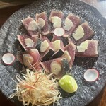 蔵の庄 - 初鰹の藁焼き塩たたき