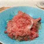 Haruka Murooka - 西瓜かき氷仕立て
      Watermelon/Coconut/Citrus Sudachi