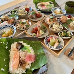 間借り食堂のら - 6月のランチ　¥1,800-