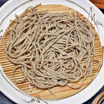 手打ちそば天ぷら 那央人 - 十割ざる（粗挽きそば）