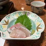 民宿 涌蓋 - 刺身もブリブリしてて美味♪