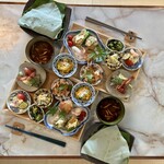 間借り食堂のら - 6月のランチ　¥1,800-