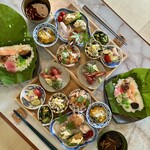 間借り食堂のら - 6月のランチ　¥1,800-