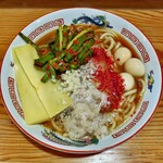 千ふく - 天城黒豚の二郎風ラーメン(ヤサイ抜き)+チーズ+辛ニラTP