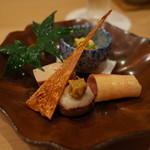 樋口 - 八寸 鯨ベーコン ばちこ 鱧子 など