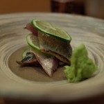 樋口 - サンマとすだちのミルフィーユ