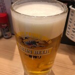 立呑み 晩杯屋 - 生ビール