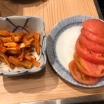 立呑み 晩杯屋 - つまみ