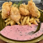 CRAFT HOUSE KYOTO - 鱧のフィッシュ＆チップス \1600