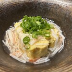 炭炉ばた こみ哉 松山 - 蟹餡かけの出汁巻き玉子
