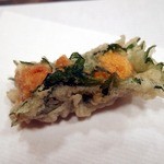 てんぷら 真 - ウニ①