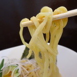 麺屋 波 - 太麺アップ
