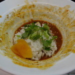 麺屋 波 - 最後は雑炊で