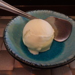 麺屋 波 - デザートのアイス