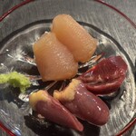 一鳥目 - 鳥刺身盛り合わせ（１品料理）