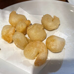 酒とツマミ ちゅんま - 小エビの天ぷら