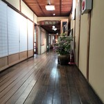 金谷 - 店内廊下