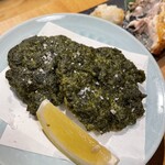土佐わら焼き 龍神丸 - アオサ海苔天ぷら