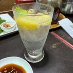 ドライブイン鳥 - 生レモンスカッシュ