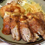 都賀 - ハンバーグのピカタ・クリームコロッケ