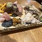 倉良四季 - 刺身盛り合わせ