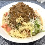 信州そば真田丸 - 肉だれ胡麻冷し 800円