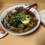 尾道らーめん とんぼ屋 - 尾道ラーメンのフォルムは予想通りの味