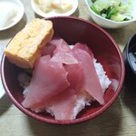 金＆銀 - 日替わり（まぐろ丼）珈琲付き　700円
