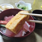金＆銀 - 日替わり（まぐろ丼）珈琲付き　700円