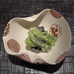 新ばし 星野 - ほうれん草　岩茸