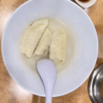 正嗣 - 水餃子 ¥280 (3個づつに分けていただきました！)