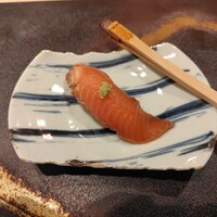 銀座 よし澤 - 桜鱒の漬け