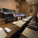 花門 - カウンター奥から