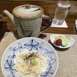 花門 - 鯛釜飯　出汁茶漬け